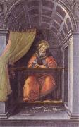 Sandro Botticelli st.augustine in the cell oil painting on canvas